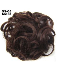 Haar Wrap bruin/rood M2/33#