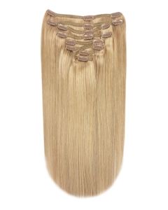 Remy Human Hair extensions straight - blond 14#