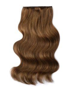 Remy Human Hair extensions Double Weft straight - blond 14#