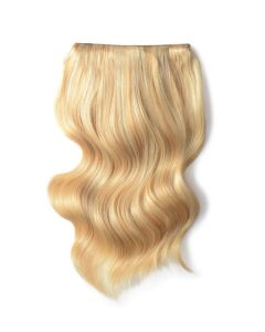 Remy Human Hair extensions Double Weft straight - blond 16/613#