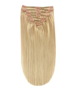 Remy Human Hair extensions straight - blond 16#