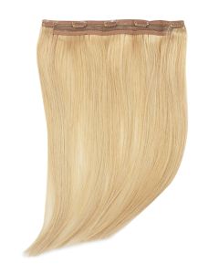 Remy Human Hair extensions Quad Weft straight - blond 16#