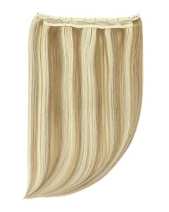 Remy Human Hair extensions Quad Weft straight - blond 18/613#