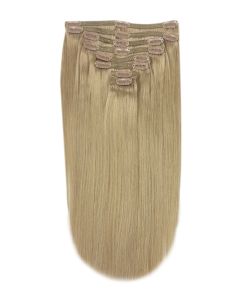 Remy Human Hair extensions straight - blond 18#