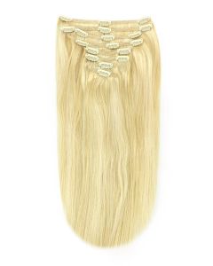 Remy Human Hair extensions straight - blond 22/613