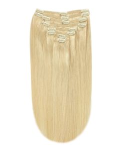 Remy Human Hair extensions straight 18" - blond 22#