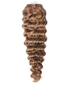 Remy Human Hair extensions curly - Cinnamon Swirl 27/30#