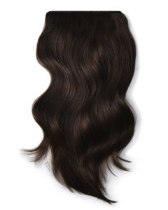 Remy Human Hair extensions Double Weft straight - bruin 2#