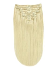 Remy Human Hair extensions straight - blond 60#