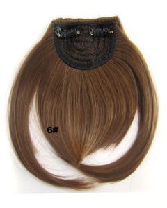 Pony hairextension clip in bruin - 6A#