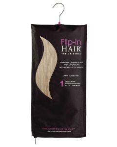 Flip-In Hair 12/613+613 Caramel/Light Blonde + Light Blonde 12"