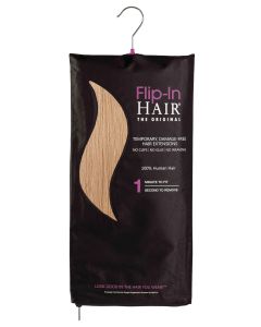 Flip-In Hair 14 Golden Blonde