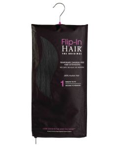 Flip-In Hair 1 Black