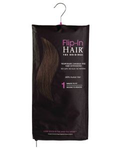 Flip-In Hair 3 Dark Brown