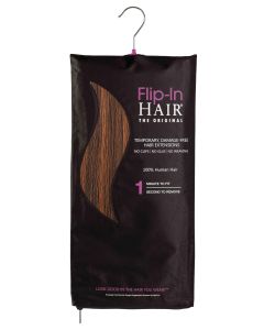 Flip-In Hair 4/30 Rich Brown/Light Auburn