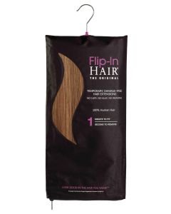 Flip-In Hair 6/27+6 Golden Brown/Butterscotch + Golden Brown