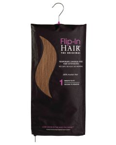 Flip-In Hair 6 Golden Brown