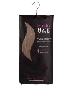Flip-In Hair 9 Walnut