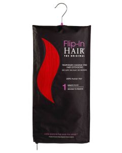 Flip-In Hair Red