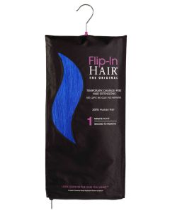 Flip-In Hair Royal Blue