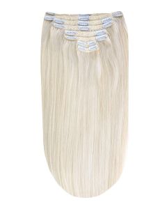 Remy Human Hair extensions Double Weft straight 16" - Ice Blond