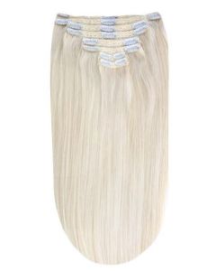 Remy Human Hair extensions straight Iceblonde-Remy hair-16"