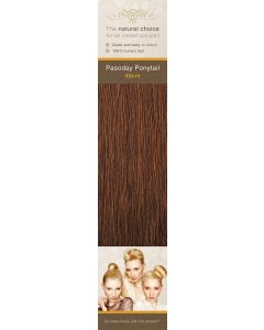 Flip-In Hair Pasoday Ponytail - 5 Chestnut Brown