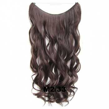 De lucht een miljard duizelig Hair Extensions clip in en flip in human en synthetisch haar